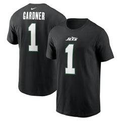 New York Jets Nike Ahmad Sauce Gardner Name & Number T-Shirt