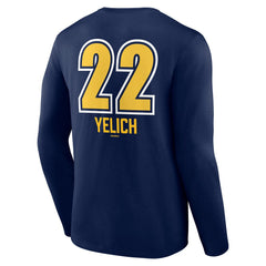 Christian Yelich Milwaukee Brewers Name & Number Fastball Long Sleeve T-Shirt | MLB On Sale