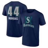 Julio Rodríguez Seattle Mariners Name & Number Fastball T-Shirt | MLB Outlet