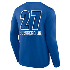 Vladimir Guerrero Jr. Toronto Blue Jays Name & Number Fastball Long Sleeve T-Shirt | MLB Near me