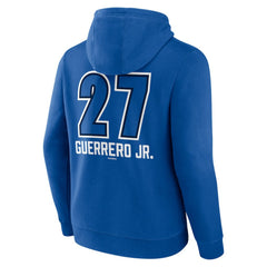 Vladimir Guerrero Jr. Toronto Blue Jays Name & Number Fastball Pullover Hoodie | MLB New