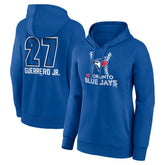 Vladimir Guerrero Jr. Toronto Blue Jays Women's Name & Number Fastball Pullover Hoodie | MLB On Sale