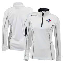 Toronto Blue Jays Columbia Women's Omni-Wick Shotgun Quarter-Zip Pullover Top | MLB For sale