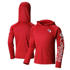 Cleveland Guardians Columbia Youth Terminal Tackle Long Sleeve Hoodie T-Shirt | MLB New