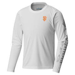 San Francisco Giants Columbia Youth Terminal Tackle Long Sleeve T-Shirt | MLB For sale