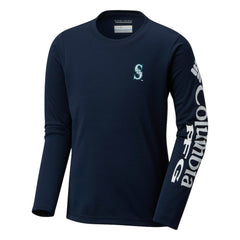 Seattle Mariners Columbia Youth Terminal Tackle Long Sleeve T-Shirt | MLB Sale