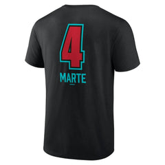 Ketel Marte Arizona Diamondbacks Name & Number Fastball T-Shirt | MLB Shop