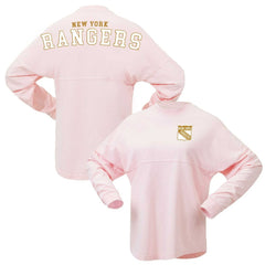 New York Rangers Fanatics Women's Spirit Jersey Long Sleeve T-Shirt Sale