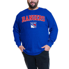 Artemi Panarin New York Rangers Profile Big & Tall Name & Number Thermal Pullover Sweatshirt Discount