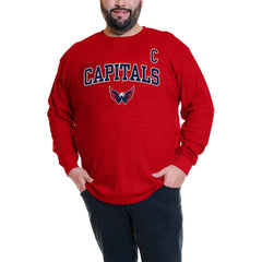 Alexander Ovechkin Washington Capitals Profile Big & Tall Name & Number Thermal Pullover Sweatshirt On Sale
