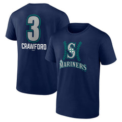 J.P. Crawford Seattle Mariners Name & Number Fastball T-Shirt | MLB Discount