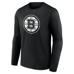 Boston Bruins Personalized Name & Number Monochrome Long Sleeve T-Shirt Online