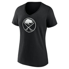 Buffalo Sabres Women's Personalized Name & Number Monochrome V-Neck T-Shirt Discount