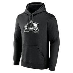 Colorado Avalanche Personalized Name & Number Monochrome Pullover Hoodie On Sale