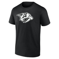 Nashville Predators Personalized Name & Number Monochrome T-Shirt On Sale