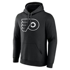 Philadelphia Flyers Personalized Name & Number Monochrome Pullover Hoodie For Sale