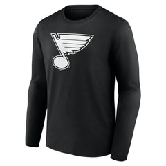 St. Louis Blues Personalized Name & Number Monochrome Long Sleeve T-Shirt Discount
