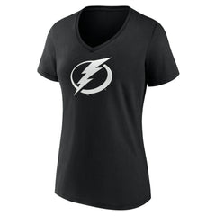 Tampa Bay Lightning Women's Personalized Name & Number Monochrome V-Neck T-Shirt Outlet