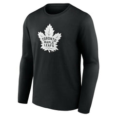 Toronto Maple Leafs Personalized Name & Number Monochrome Long Sleeve T-Shirt Outlet