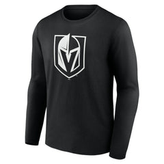 Vegas Golden Knights Personalized Name & Number Monochrome Long Sleeve T-Shirt Online