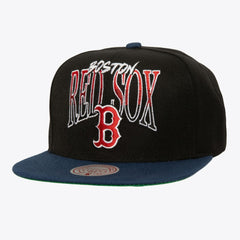 Boston Red Sox Mitchell & Ness Rise Up Snapback Hat | MLB Outlet