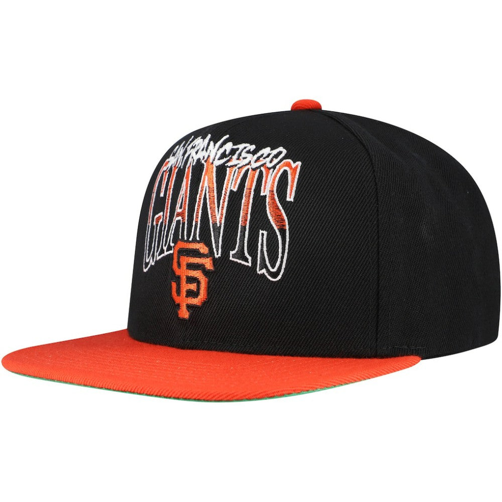San Francisco Giants Mitchell & Ness Rise Up Snapback Hat | MLB Outlet