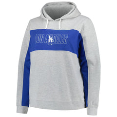 Los Angeles Dodgers Profile Women's Plus Size Pullover Jersey Hoodie | MLB Sale