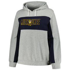 Milwaukee Brewers Profile Women's Plus Size Pullover Jersey Hoodie | MLB On Sale