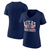 Vegas Golden Knights Women's Americana Team V-Neck T-Shirt Online