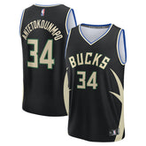 Giannis Antetokounmpo Milwaukee Bucks Fast Break Replica Player Jersey Discount