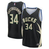Giannis Antetokounmpo Milwaukee Bucks Youth Fast Break Replica Player Jersey Outlet
