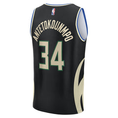 Giannis Antetokounmpo Milwaukee Bucks Youth Fast Break Replica Player Jersey Outlet