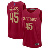 Donovan Mitchell Cleveland Cavaliers Youth Fast Break Replica Player Jersey sale For Sale
