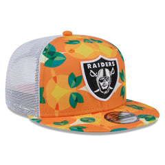 Las Vegas Raiders New Era Citrus 9FIFTY Trucker Snapback Hat