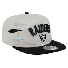 Las Vegas Raiders New Era Athletic Golfer Snapback Hat