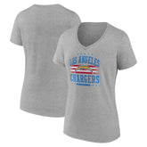 Los Angeles Chargers Women's Americana Team V-Neck T-Shirt