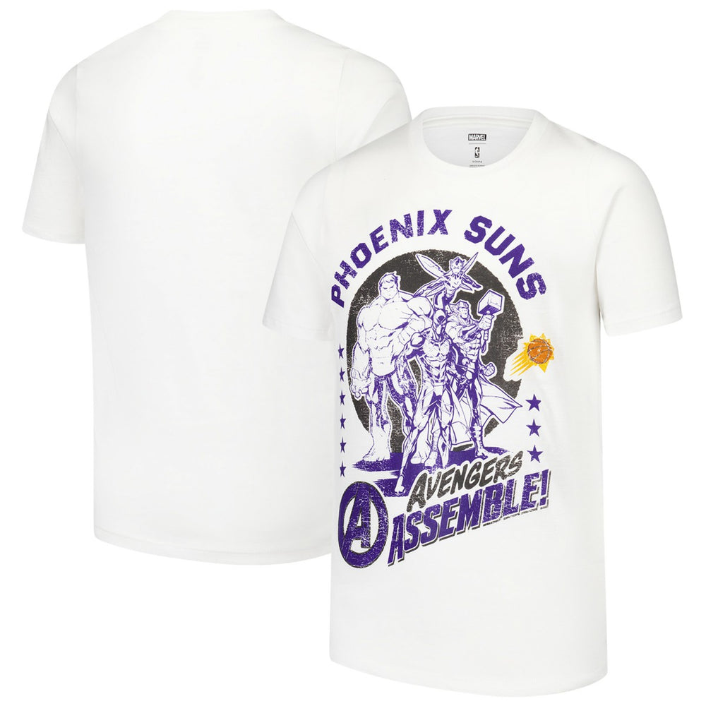 Phoenix Suns Youth NBA x Marvel Avengers Squad T-Shirt For Sale
