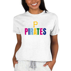 Pittsburgh Pirates Concepts Sport Women's Mainstream Terry Sweatshirt | MLB On Sale