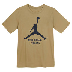 New Orleans Pelicans Jordan Brand Preschool Essential Jumpman T-Shirt On Sale