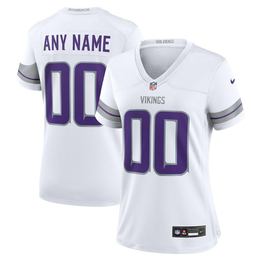 Minnesota Vikings Nike Women's Alternate Custom Game Jersey