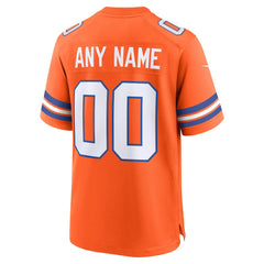 Denver Broncos Nike Mile High Collection 1977 Throwback Custom Game Jersey