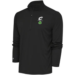 Cleveland Cavaliers Antigua Shamrock Tribute Quarter-Zip Pullover Top sale Discount