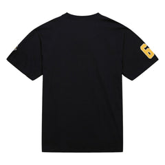 Mario Lemieux Pittsburgh Penguins Mitchell & Ness Premium Nickname Vintage Logo T-Shirt For Sale