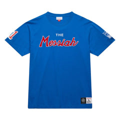 Mark Messier New York Rangers Mitchell & Ness Premium Nickname Vintage Logo T-Shirt Outlet