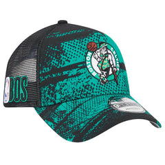 Boston Celtics Tip Off A-Frame Trucker 9FORTY Adjustable Hat Online