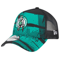 Boston Celtics Tip Off A-Frame Trucker 9FORTY Adjustable Hat Online