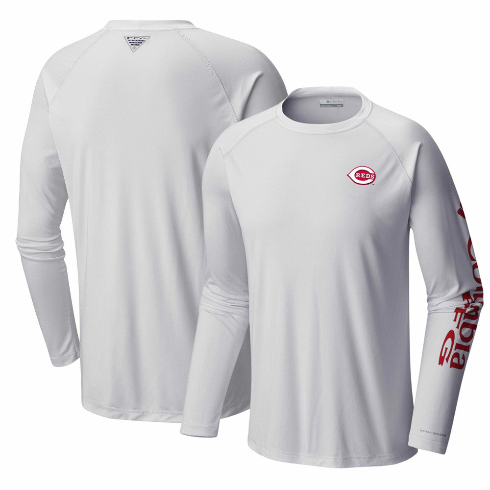Cincinnati Reds Columbia Terminal Tackle Long Sleeve T-Shirt | MLB Near me