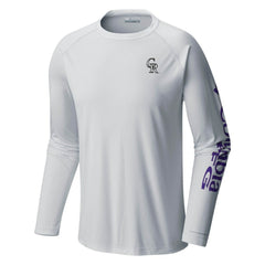 Colorado Rockies Columbia Terminal Tackle Long Sleeve T-Shirt | MLB New