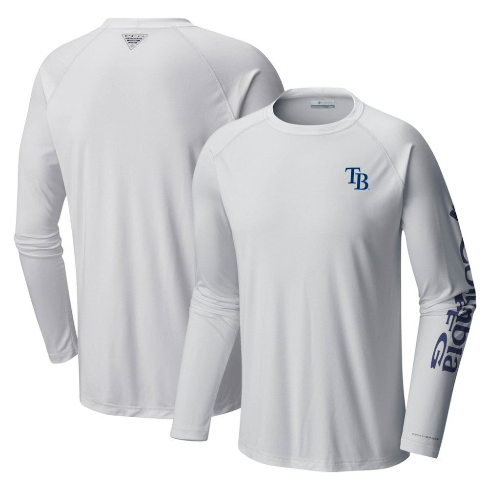 Tampa Bay Rays Columbia Terminal Tackle Long Sleeve T-Shirt | MLB New