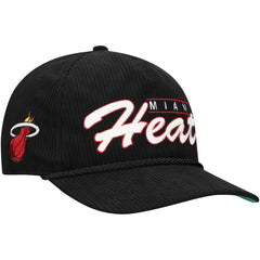 Miami Heat '47 Double Header Sidepatch Cord Hitch Adjustable Hat On Sale